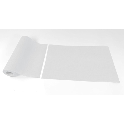 Podkłady higieniczne bibułowo-foliowe 33 x 50 cm (100 szt. na rolce) biały