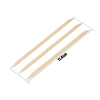 Drewniane Patyczki do Manicure - 100 sztuk, 11,4 cm