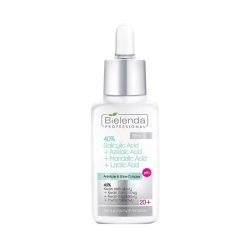 Bielenda Professional - IS ANTI-ACNE PROGRAM 40% Kwas salicylowy+ Kwas azelainowy+ Kwas migdałowy + Kwas mlekowy pH 2 30 g