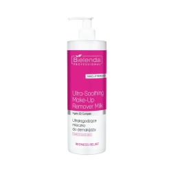 Bielenda Professional - IS REDNESS RELIEF Ultra-łagodzące mleczko do demakijażu twarzy, oczu i ust, 500ml