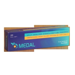 Medal - Torebki do sterylizacji 70x230 mm - op. 200 szt. Samoprzylepne