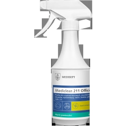 Mediclean 211 Office 500ml - Preparat do czyszczenia monitorów, ekranów, mebli, blatów, glazury i szyb
