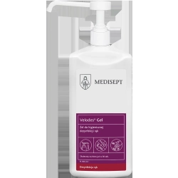 Velodes Gel 500ml z pompką - Żel do higienicznej dezynfekcji rąk