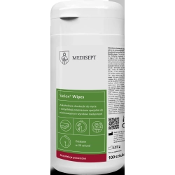 Velox Wipes - chusteczki alkoholowe (puszka), 100 szt.