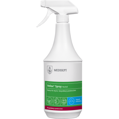 Velox Spray 1L Neutral - Spray do mycia i dezynfekcji powierzchni