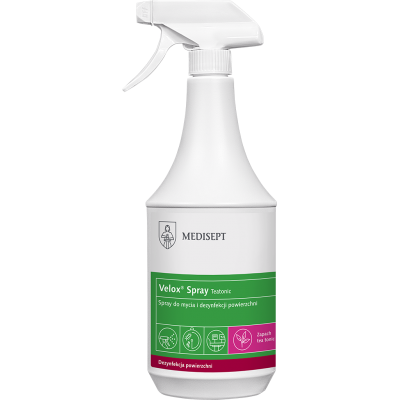 Velox Spray 1L Tea Tonic - Spray do mycia i dezynfekcji powierzchni