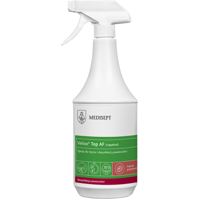 Velox  Top AF 1L Grapefruit - Spray do mycia i dezynfekcji powierzchni