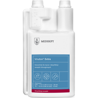 Viruton® Extra - Koncentrat do mycia i dezynfekcji narzędzi chirurgicznych 1L