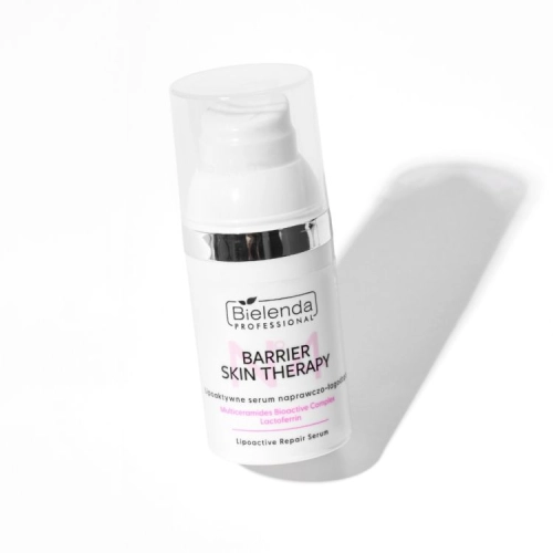 Bielenda Professional - IS BARRIER SKIN THERAPY Lipoaktywne serum naprawczo – łagodzące do twarzy i pod oczy z Kompleksem Multi - Ceramidowym i Laktof