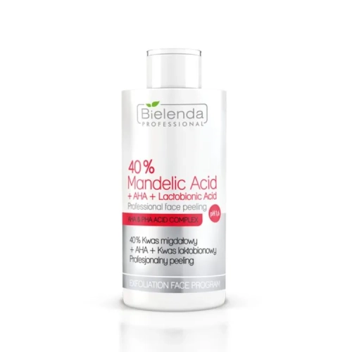 Bielenda Professional - IS 40% Kwas Migdałowy + AHA + Kwas Laktobionowy Profesjonalny peeling, pH 1.6 150 g