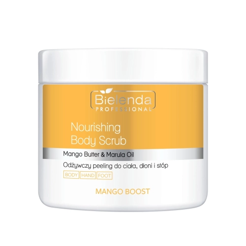 Bielenda Professional - IS MANGO BOOST Odżywczy peeling do ciała, dłoni i stóp, 550g