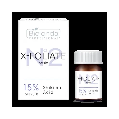 Bielenda Professional - IS X-FOLIATE basic Kwas Szikimowy 15%, 5ml
