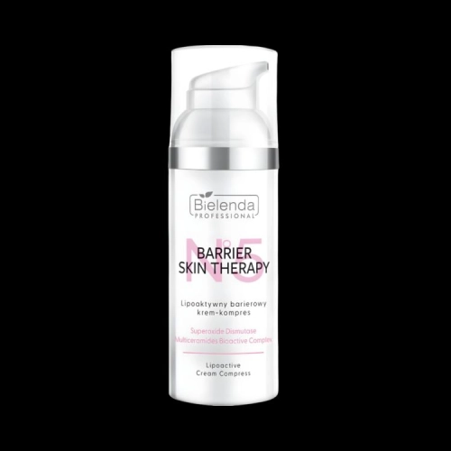 Bielenda Professional - IS BARRIER SKIN THERAPY Lipoaktywny Barierowy krem – kompres z Kompleksem Ceramidów i Laktoferyną 50ml