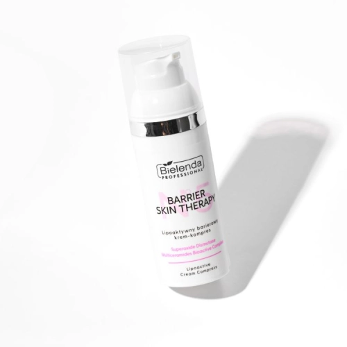 Bielenda Professional - IS BARRIER SKIN THERAPY Lipoaktywny Barierowy krem – kompres z Kompleksem Ceramidów i Laktoferyną 50ml