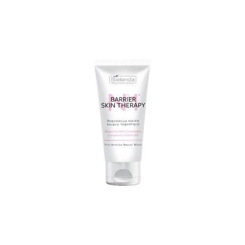 Bielanda Professional - IS BARRIER SKIN THERAPY Naprawcza maska kojąco – łagodząca z Kompleksem Multi - Ceramidowym & Witaminą B12 150ml