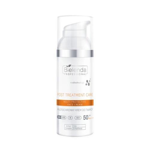 Bielenda Professional - IS POST TREATMENT CARE Multiochronny krem do twarzy SPF 50 Cica & d-panthenol 50ml