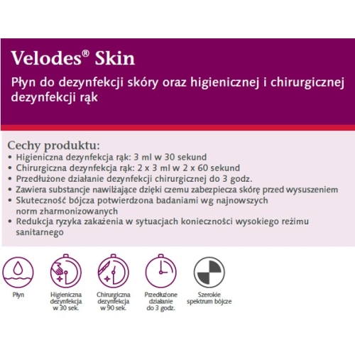 Medisept - Velodes Skin 500 ml